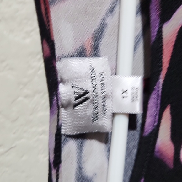 Worthington Shirt Womens Size 1X Butterfly  Blouse - Picture 3 of 6